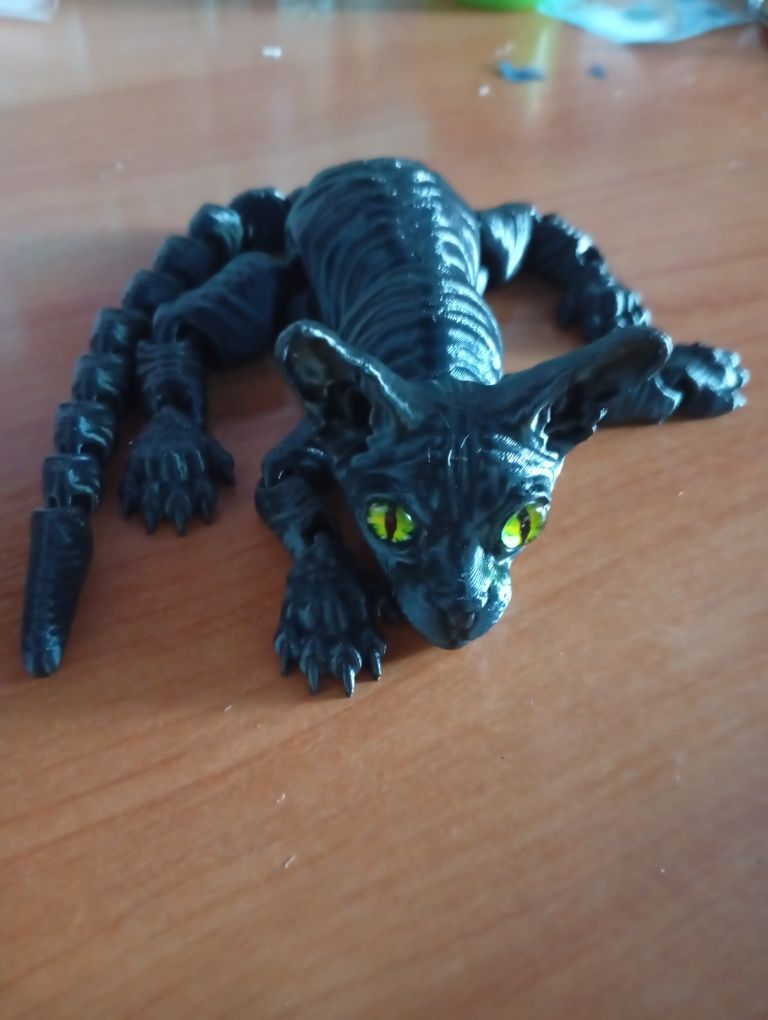 Кот из 3D принтера не бу только что купил