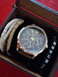 Мъжки часовник-подаръчен комплект