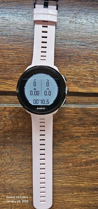 Ceas sport Suunto Spartan, GPS, HR, rezistent la apă, de damă, roz.