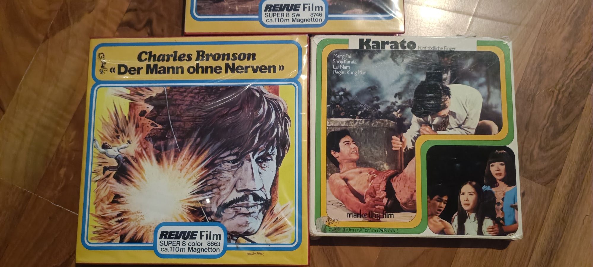 Filme pelicula Super 8 SW Magnetton Charles Bronson 110 m