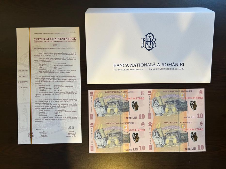 Coala bacnota 10 lei