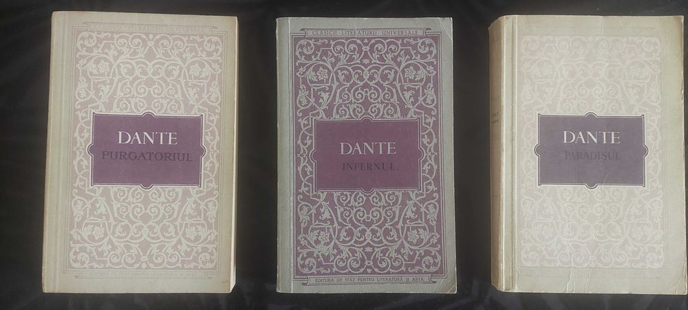 DIVINA COMEDIE - Dante Aligheri ( 3 volume )