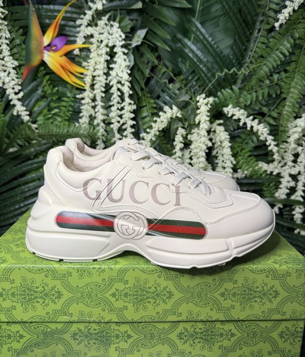 Gucci Trainers Rhyton Logo