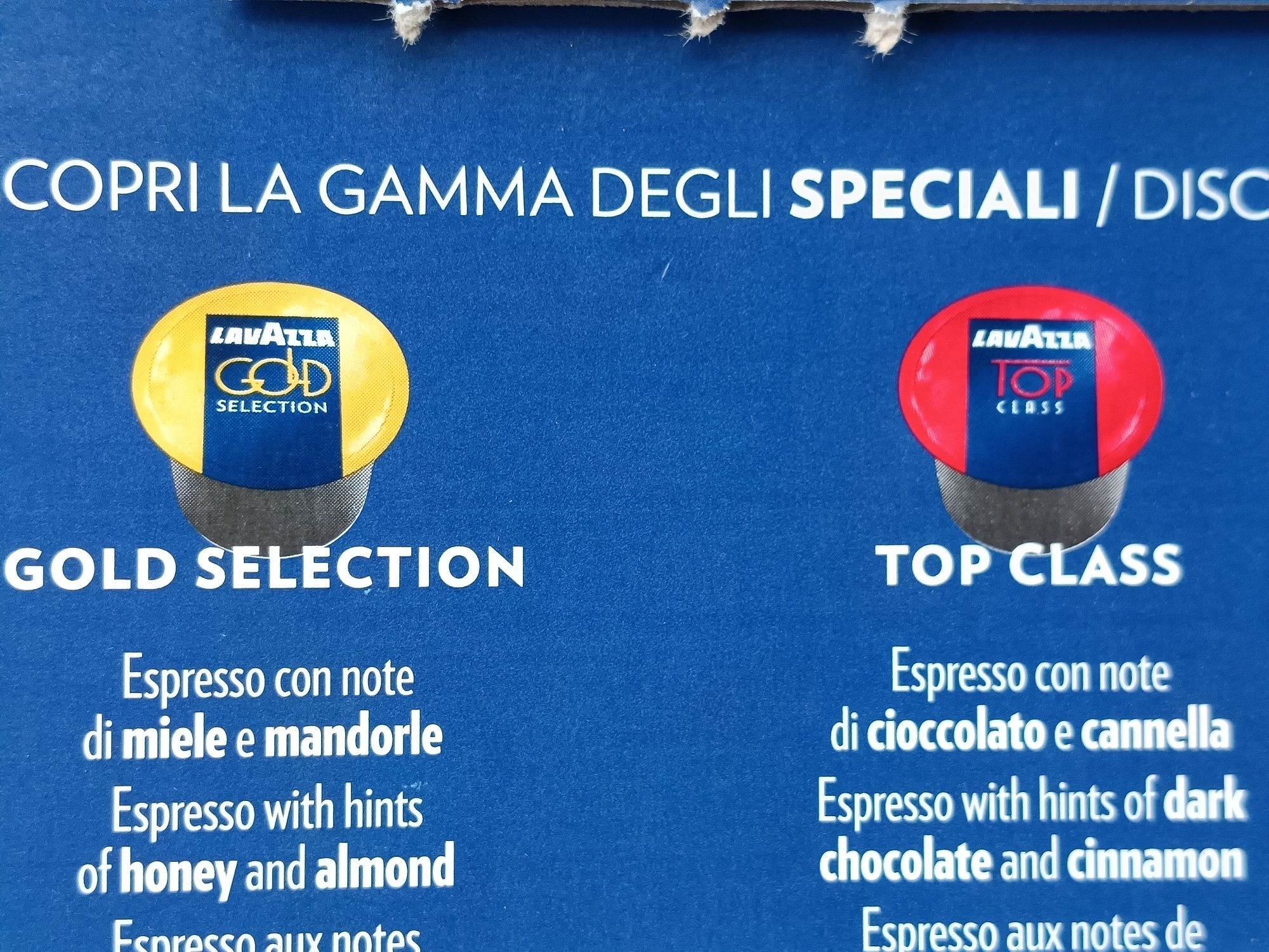 Капсули Лаваца блу lavazza blue  top class , gold selection  топ клас