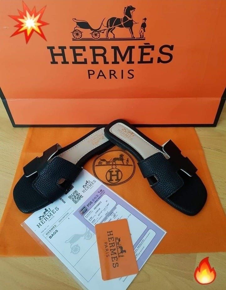 Papuci Hermes new model import Franța, mărimi diverse