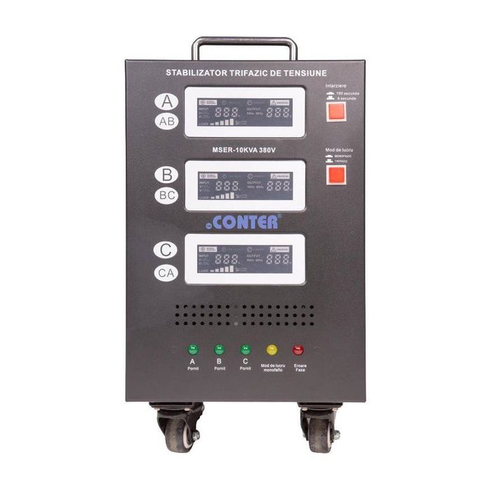 Stabilizator trifazic de tensiune MSER-10kva 400v