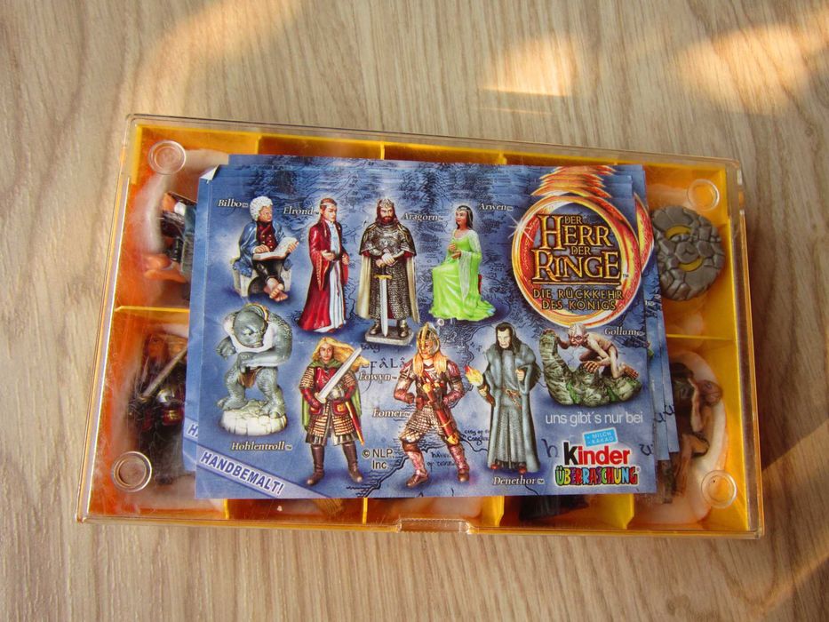 cadou deosebit si rar The Lord of the Rings Kinder Germania 2004