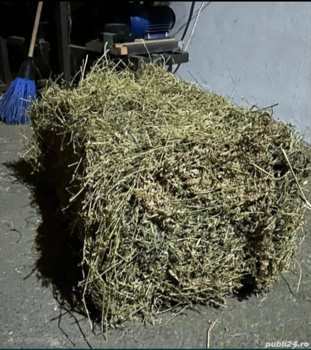 Vând baloți de lucernă și fân