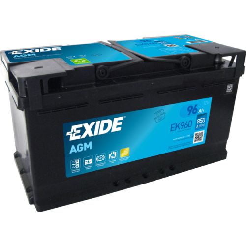 Baterie auto Exide AGM 96Ah 12V EK960