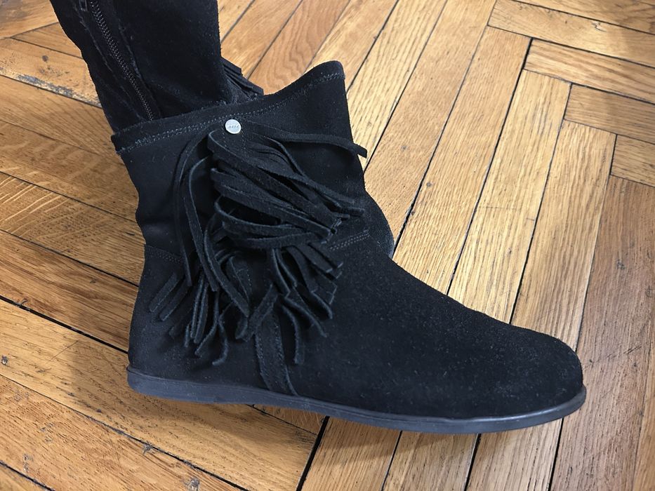 Cizme piele intoarsa 34