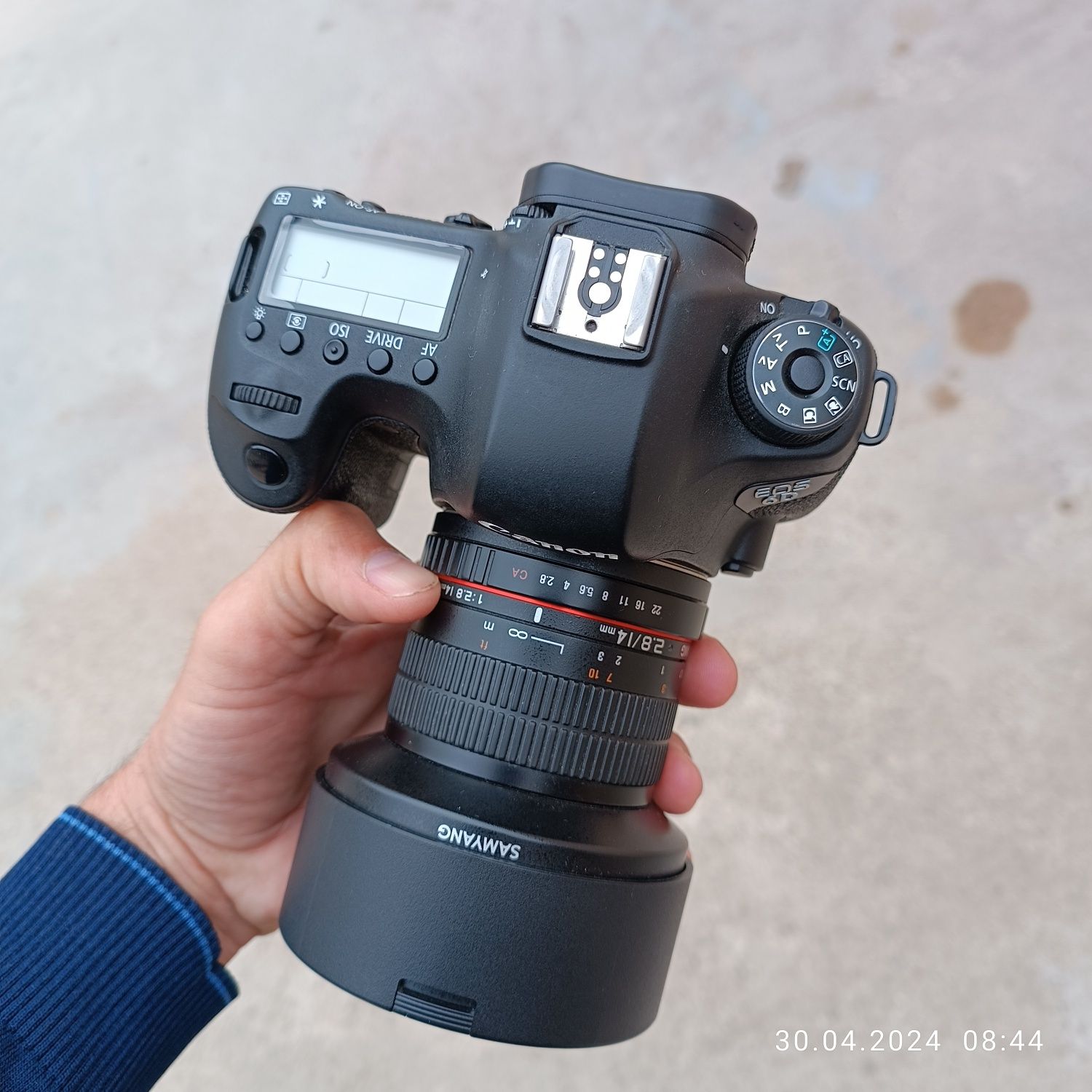 Canon 6D + Samyang 14 mm