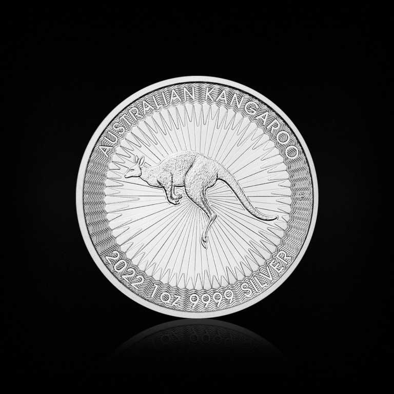 Австралийско Кенгуру 2022, 1 унция (31,1 грама) сребро, нова монета