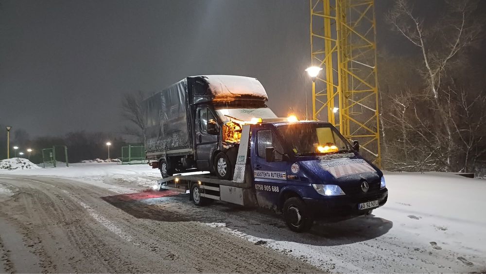 Tractari auto utilaje agricole tractoare 24/7 Recovery