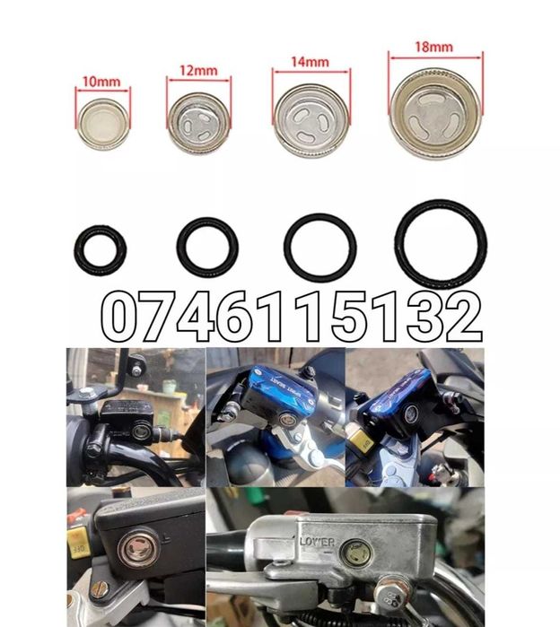 Vizor nivel lichid Frana-Kit reparatie maneta-ATV Moto Motocicleta-Nou