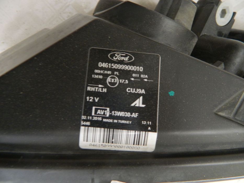 Far stanga Ford B-Max Halogen, 2012, 2013, 2014, 2015, 2016, 2017, cod origne AV11-13W030-AF.