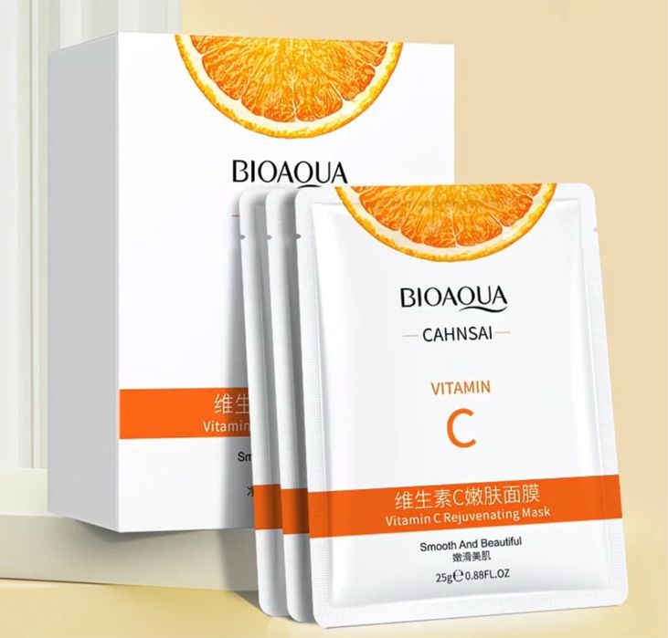 Омолаживающая маска с витамином C BIOAQUA