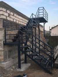 Лестница, Метал Зина, Изготовливаем металлический лестница
