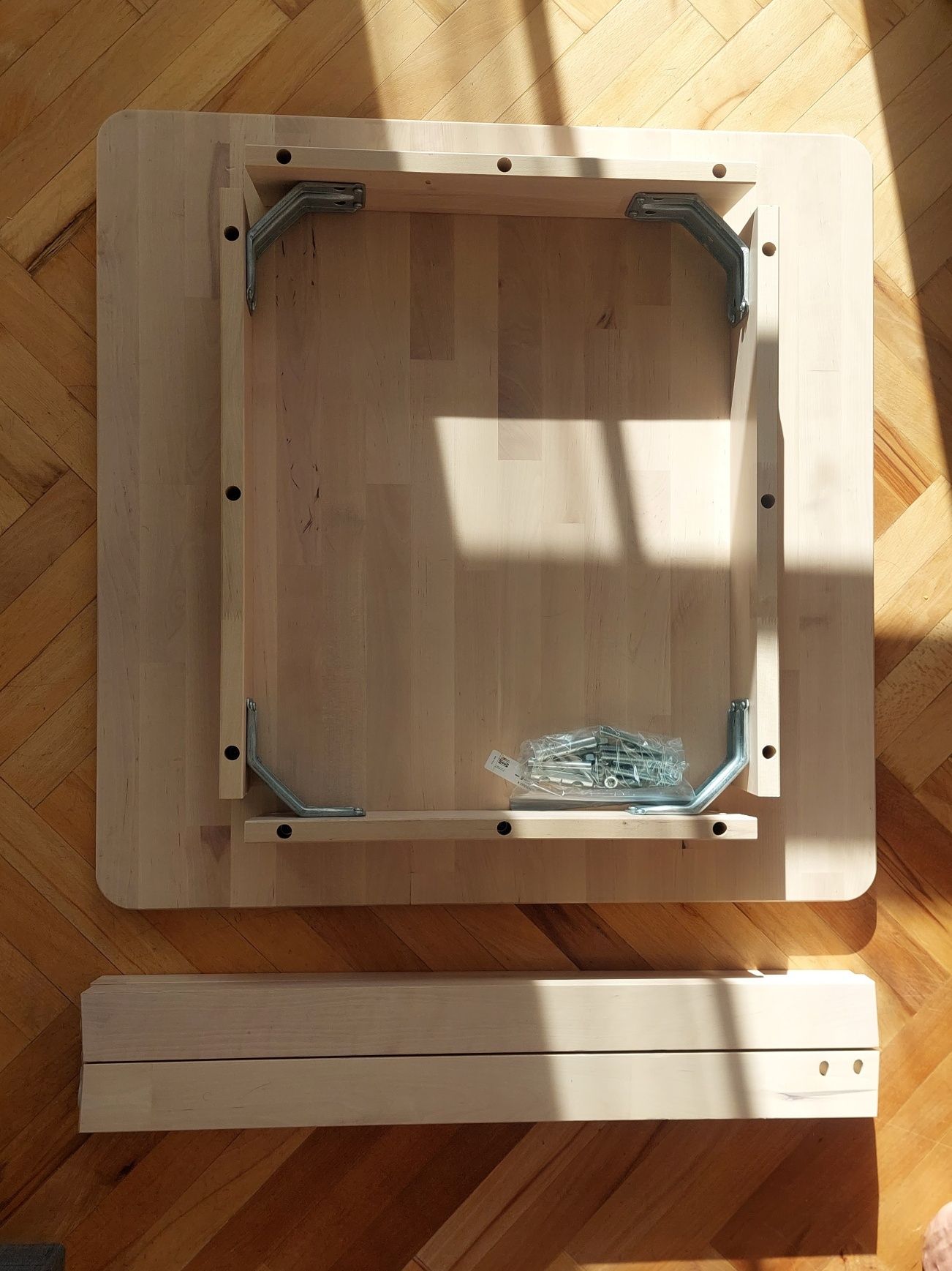 Маса IKEA NORRAKER масив бреза