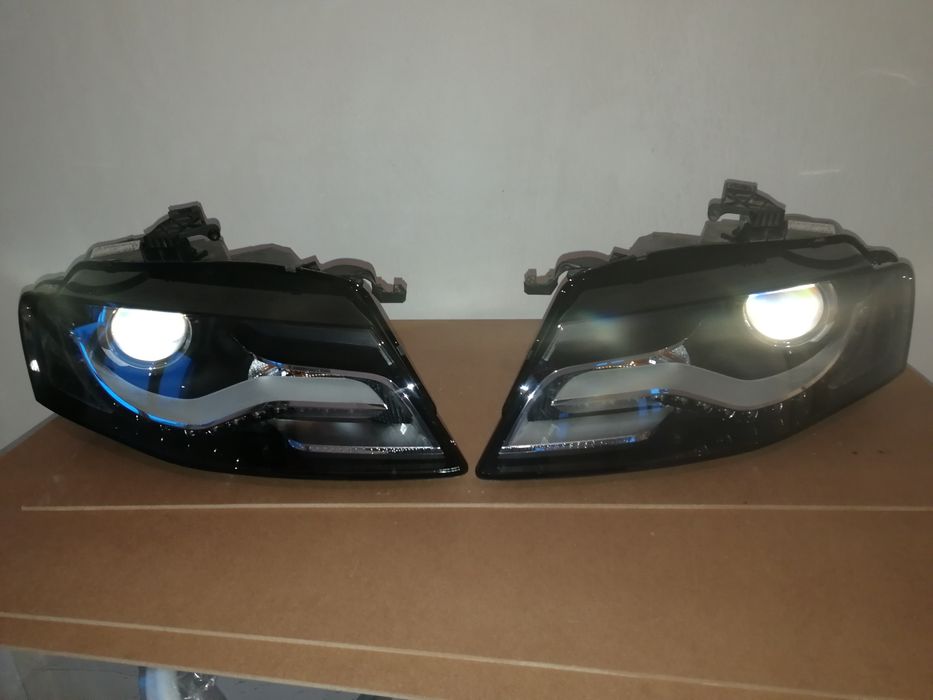 Ляв десен фар Ауди А4 lqv desen far audi a4 фарове