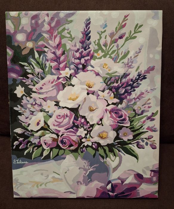 Picturi cu vopsea acrilică