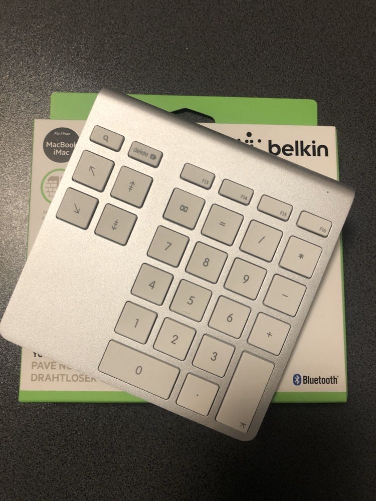 Tastatura numerica Belkin, Bluetooth, Silver - NOUA