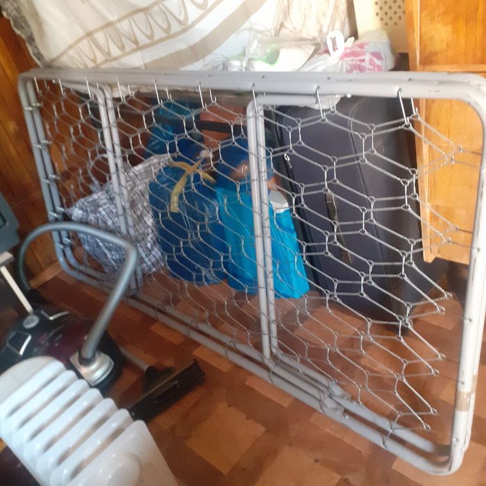 сетка двухспалка с матрасом