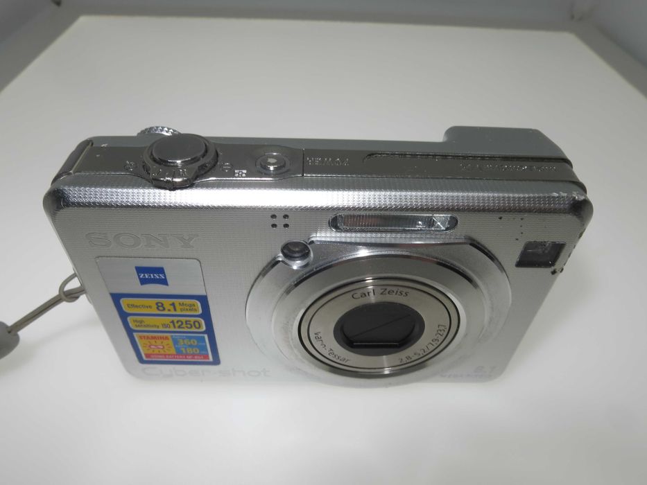 Sony Cybershot W100 компактен цифров фотоапарат ретро дигитална камера