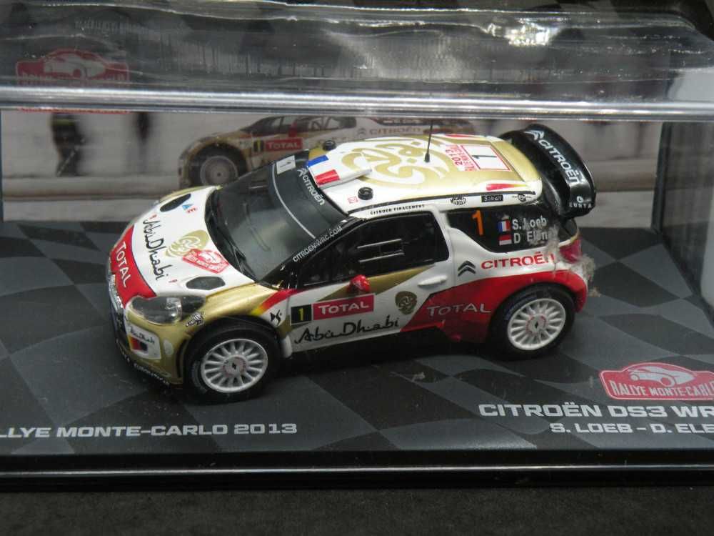 Macheta Citroen DS3 WRC Ixo / Altaya 1:43