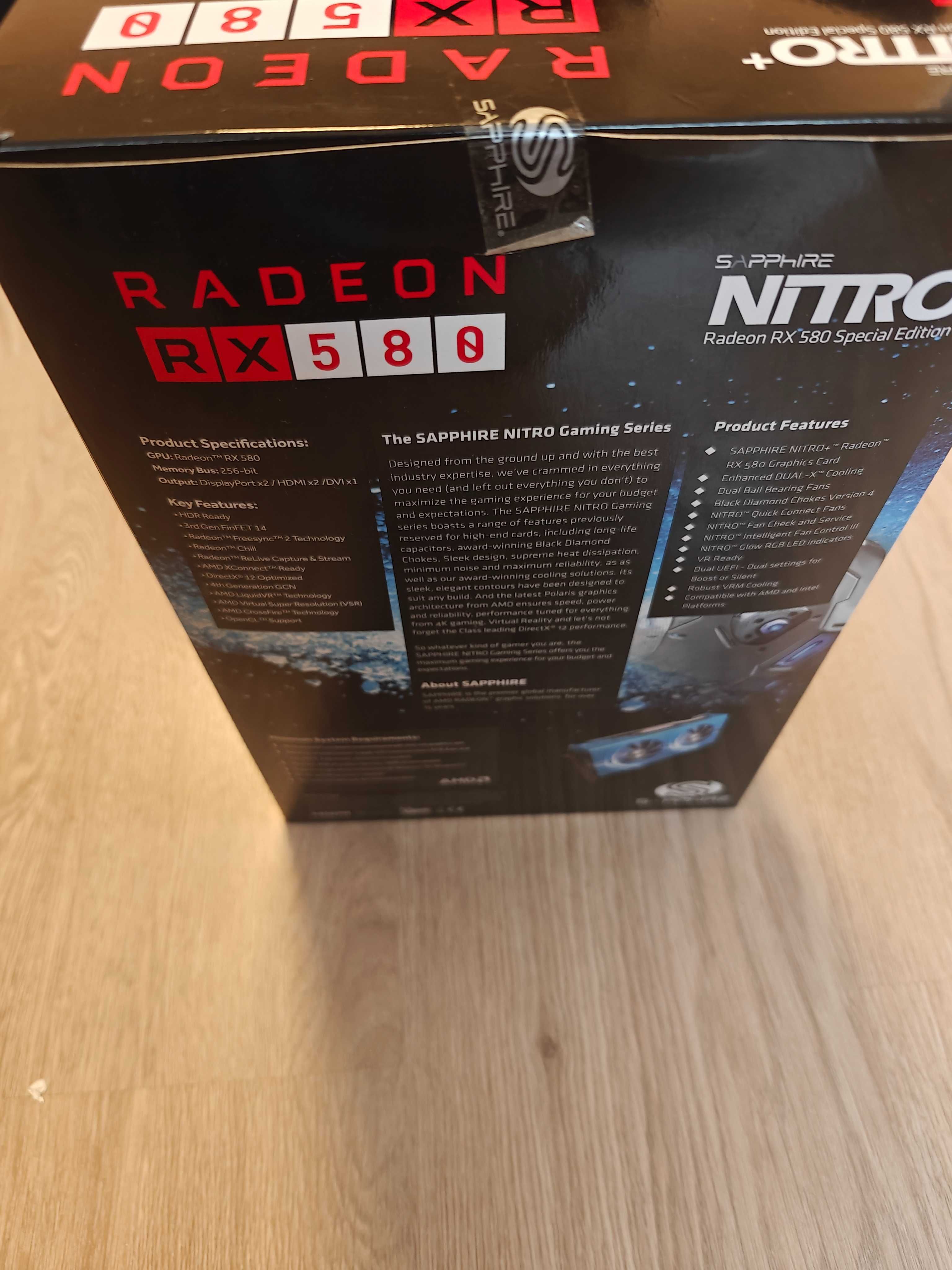 Radeon RX 580 8GB GDDR5-Sapphire NITRO+ Special Edition