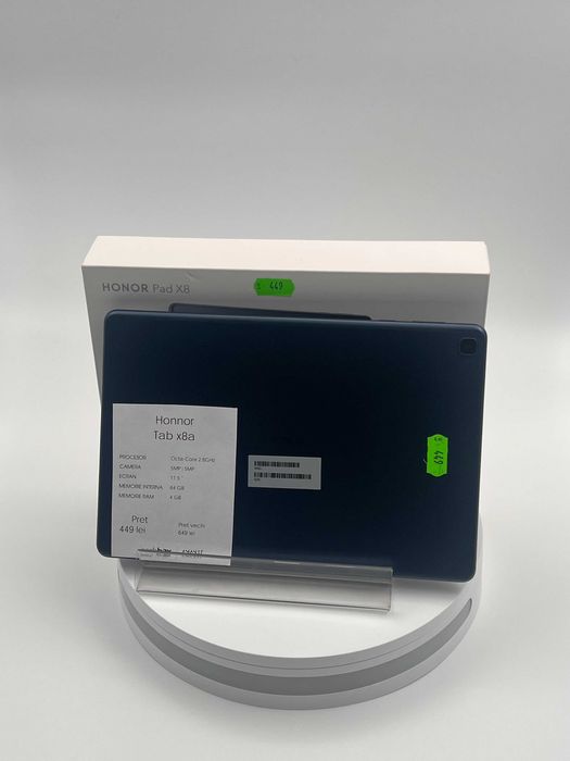 Garantie 24 luni CashBox Honor Pad X8 64GB