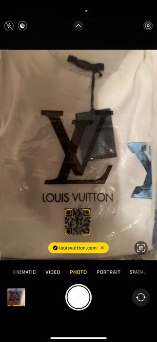 Louis Vuitton-Оригинална чисто нова мъжка тениска Л размер