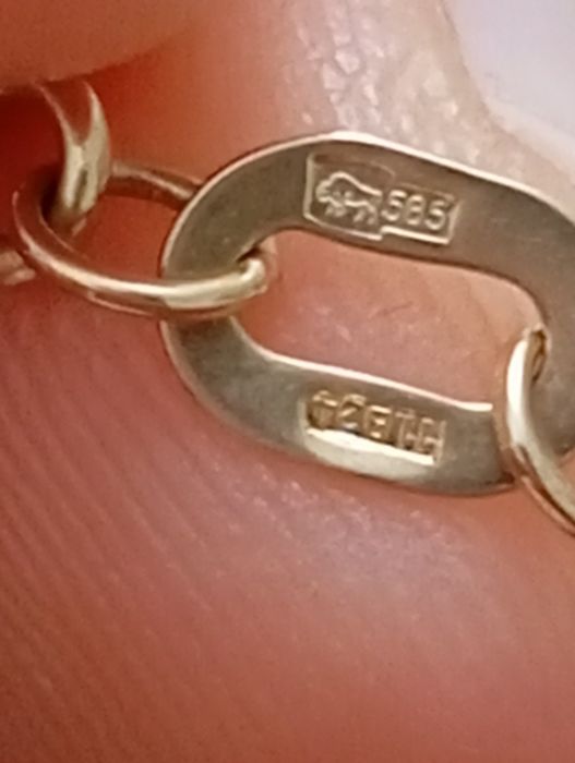 Золотая цепочка 585 пробы золота