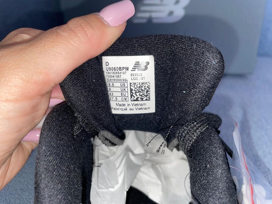 Încălțăminte NEW BALANCE 9060Black nr de 40 la 43