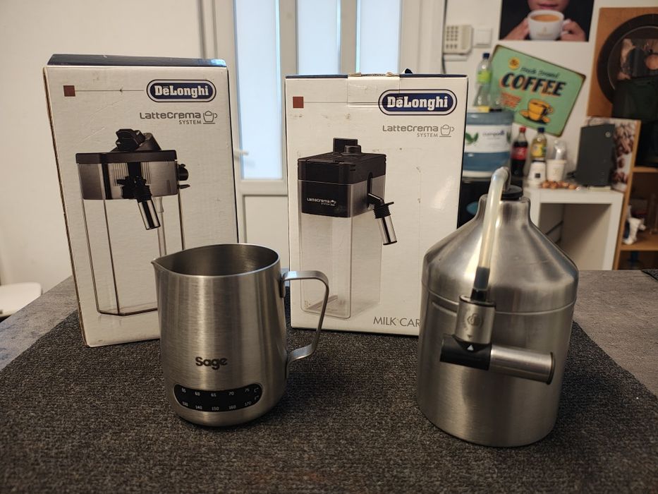 Carafe/cani lapte espressor Krups, DeLonghi Dinamica/Soul