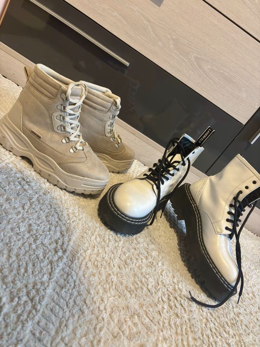 Ghete bocanci Karl Lagerfeld originali piele