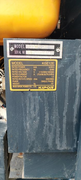 Generator KIPOR KGE12E