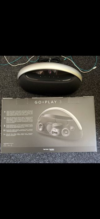 Boxa Portabila Harman Kardon GO + PLAY 3 Bluetooth, 160 W, USB C,Negru