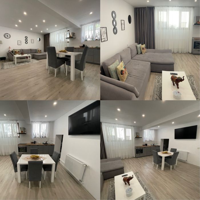 Apartament 2 Camere 85M + 2 Curti Proprii - Mobilat+Utilat