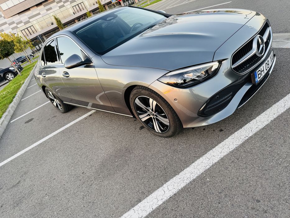 Mercedes C220d, 2023, inca in garantie, partea frontala infoliata