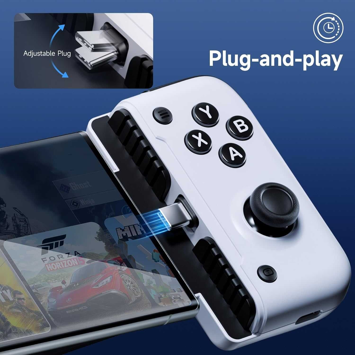 Мобилен геймърски контролер EasySMX M05 за Android и iPhone