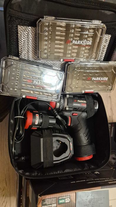 Винтоверт Parkside Parformance с 2 батерии и зарядно ГАРАНЦИЯ