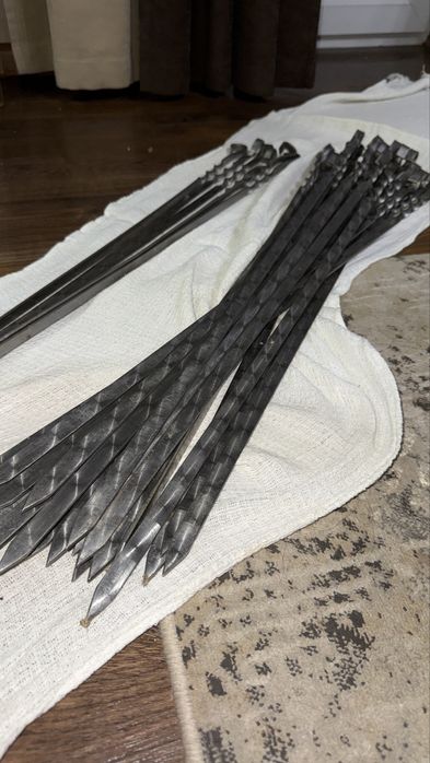 Продам шампура хорошие 50 см и 55 см