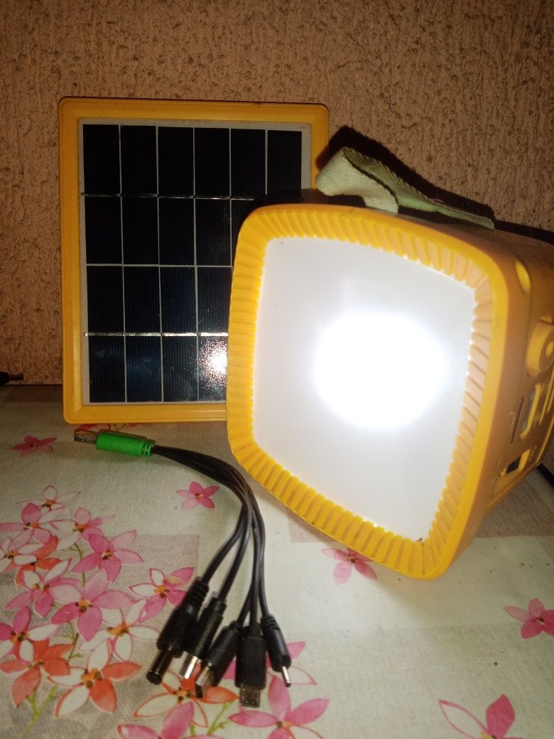 Lampa led Promate, 90 lumeni, dimabila, powerbank, radio