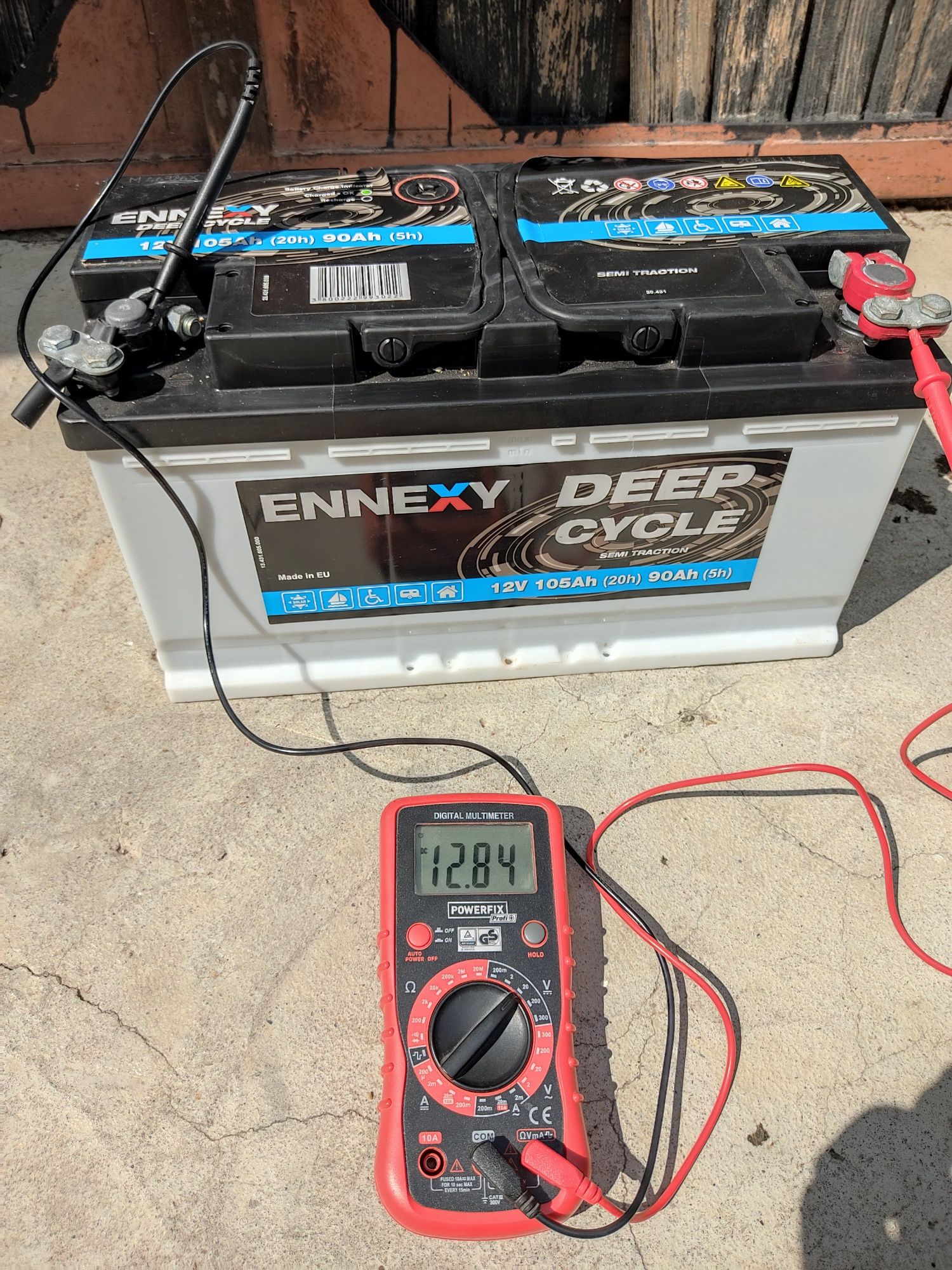 Тягов акумулатор Ennexy Deep Cycle 12v 105 Ah