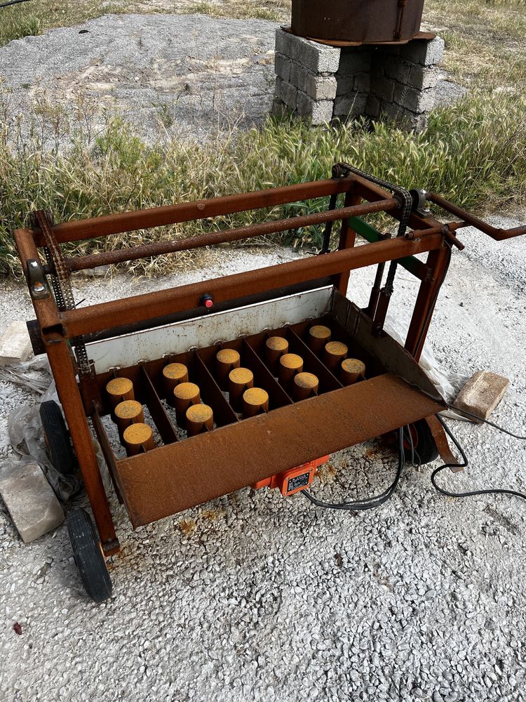 Шлакоблочный станок