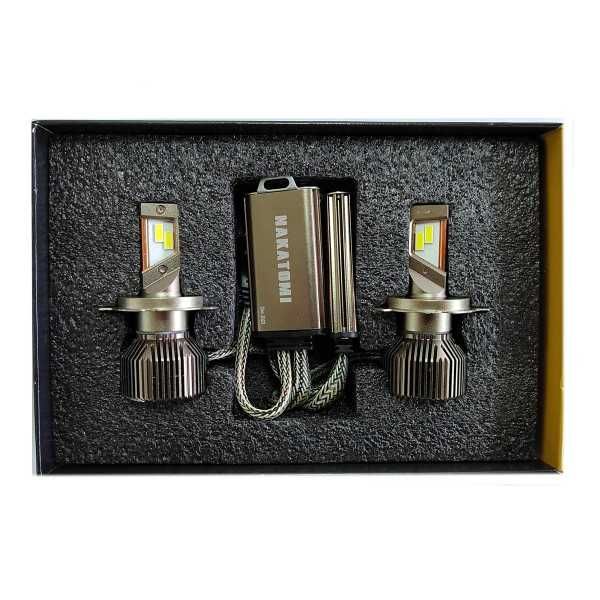 Диодна LED система Nakatomi  H4/Х4 CANBUS, 12-24V, 65W, 6500К