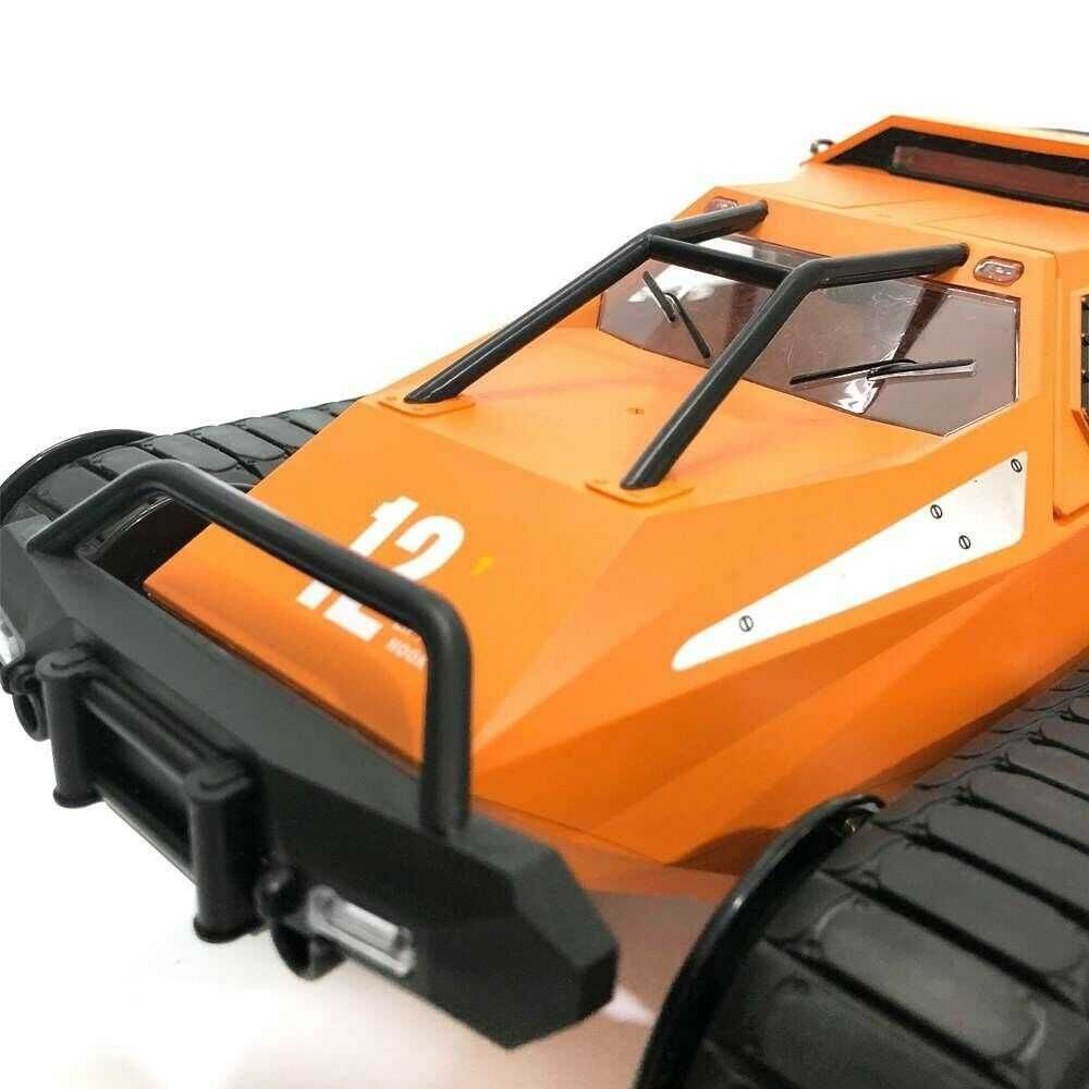 Танк Акумулаторен Верижен Високоскоростен Off Road R/C 1/12 12км/ч LED