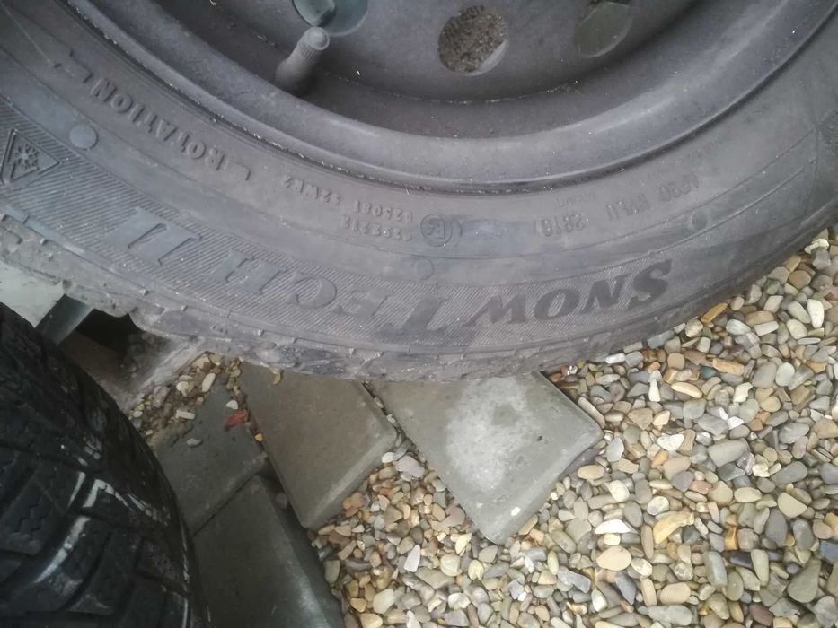 4Cauciucuri iarnă 185/60R15-T XLcu genți.+2 roti agricole 7,2-40Michel