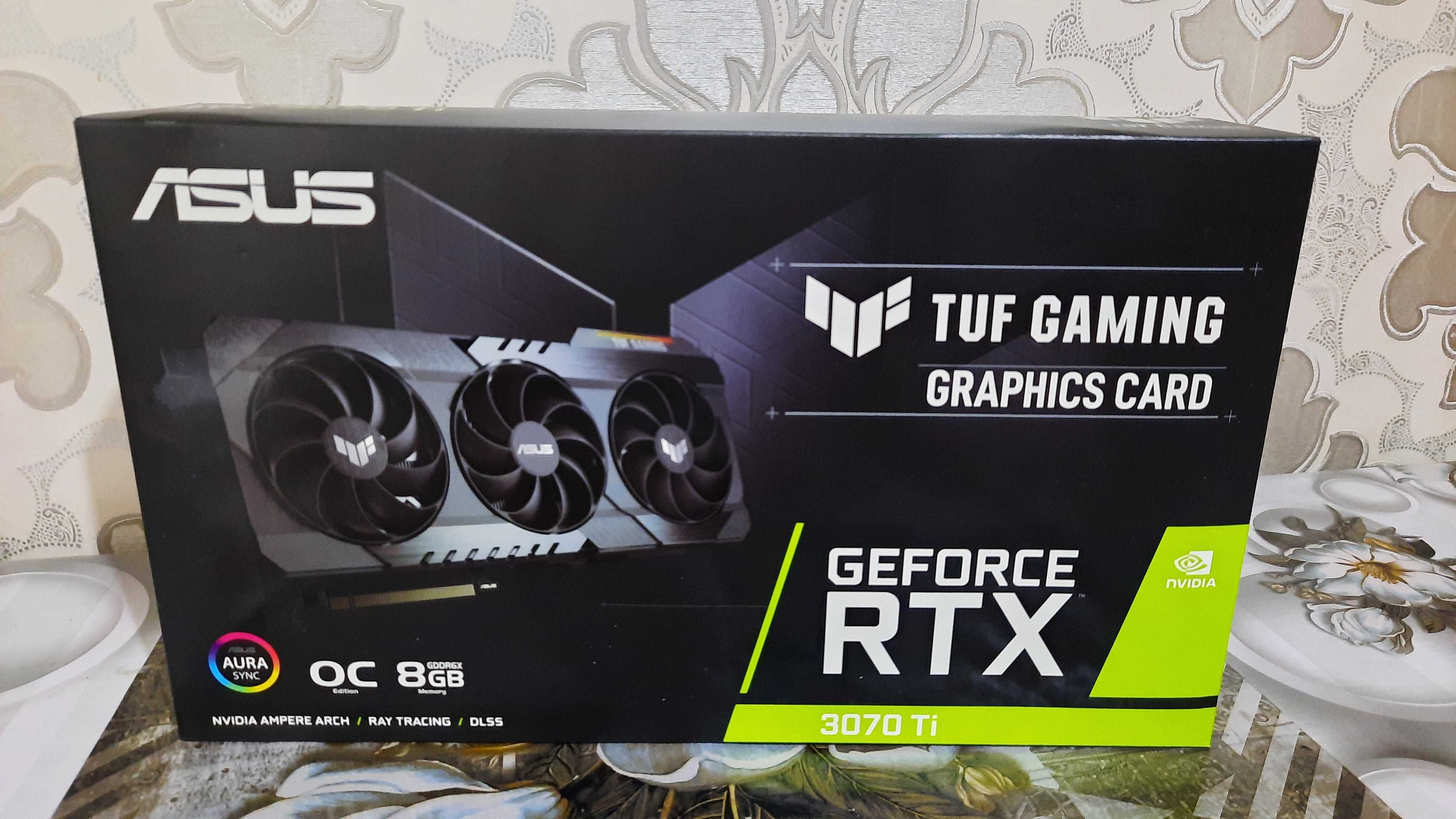 Видеокарта ASUS GeForce RTX 3070 Ti TUF Gaming OC Edition