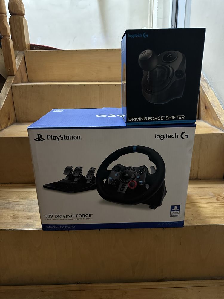 Logitech G29 + Shifter PlayStation